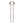 Black Diamond trekking poles with cork grips and red accents