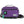 FjallRaven purple and black shoulder bag with teal strap detail