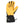 Kombi yellow and black leather glove with Gore-Tex branding