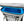 Open grey Polar Bear cooler bag with blue interior lining