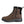 NexGrip brown leather winter boot with side zipper and black lace up closure
