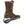 Korkers brown waterproof winter boot with faux fur lining and interchangeable sole