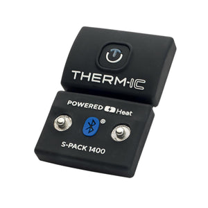Therm-ic S-Pack 1400 battery pack with power button and Bluetooth connectivity