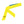 Occunomix high visibility yellow tie headband with blue interior lining