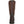 Back view of brown Muck rubber boot with textured shaft and reinforced heel