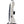 Side view of O2 Cool portable white fan with black handle and base