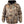 ActionHeat camouflage zip up hoodie with black hood lining and drawstrings