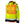 Gobi Heat high visibility yellow work jacket with internal heating elements highlighted in orange