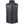 Charcoal grey quilted heated vest with front zipper and chest pocket