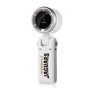 AlphaCool Jacksonville Jaguars branded handheld portable fan with digital display
