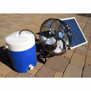ExtremeMIST 4-n-1 Advanced Portable Misting Fan Pro with Solar Panel & PCS Pump