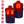 Gerbing heated vest showing four heating zones and product features