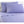 Shavel lavender purple bed sheet set with two pillowcases on a white tufted headboard