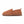 Cloud Nine Sheepskin brown suede slip on slipper with rubber sole