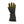 Mobile Warming charcoal grey heated glove with orange finger accents and power button