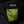 Interior lime green stash pocket inside a black Navigator 5 backpack