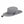Mission grey sun hat with wide brim and adjustable chin strap
