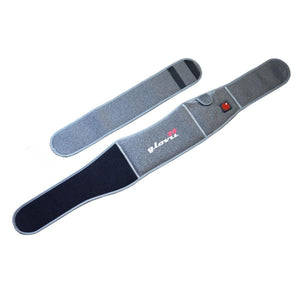 Glovii grey heated waist belt with power button