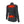 Back view of dark grey long sleeve base layer with red glowing heating elements on upper and lower back