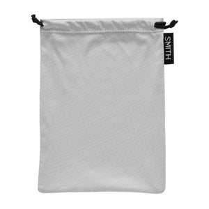 Grey Smith microfiber drawstring storage pouch
