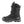 Black insulated winter boot with lace up closure and rubber sole