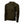 Olive green long sleeve base layer shirt with textured knit pattern