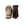 Hestra brown plaid wool and leather gloves