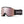 Smith snow goggles with black frame and reflective rose lens