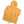 Yellow zip up hoodie with Ragz brand logo on hood and hem