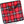 Zone Tech red and black plaid heated seat cushion with power cord and controller