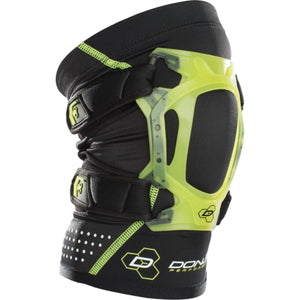 DonJoy Performance Bionic knee brace in black and neon yellow