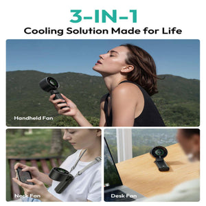 Aecooly Portable Handheld Fan Halo 02