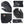 Gerbing heated motorcycle gloves showing palm leather detail, wrist strap, and power button