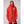 Man wearing a red Helly Hansen sailing jacket with high collar and HH logo