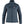 Fjallraven dark blue quilted zip up jacket with stand up collar and brand logo
