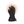 Therm-ic black heated three-finger ski mitten with power button