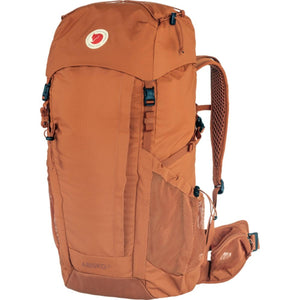 FjallRaven Abisko 35 trekking backpack in terracotta orange
