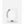 White plastic replacement water tank for coffee machine