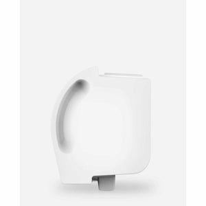 White plastic replacement water tank for coffee machine