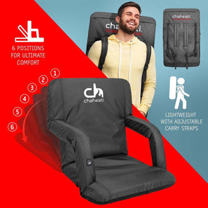 Open Box Chaheati 7V Heated Folding Bleacher Seat
