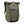 Thule olive green rolltop backpack with front pocket and black base