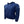 Volt Heat blue heathered long sleeve pullover hoodie with white drawstring