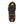 Black and orange lugged rubber outsole of a Dryshod boot