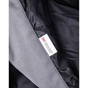 Heat Experience jacket interior lining with 3M Thinsulate insulation label