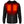 ActionHeat black hooded jacket with glowing orange heating elements on the chest
