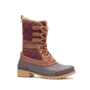 Kamik Women's Sienna3 Winter Boots (Burgundy, 8)