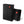 Two black rectangular electronic remote control units with red buttons and indicator lights