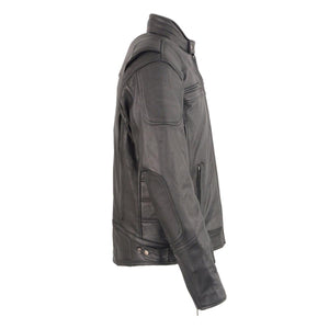 Milwaukee Leather Men's 12V Heated Motorcycle Jacket (Size M)