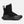 Under Armour black tactical boot with high top mesh and leather upper
