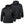 Venture Heat black hooded puffer jacket showing front and back views